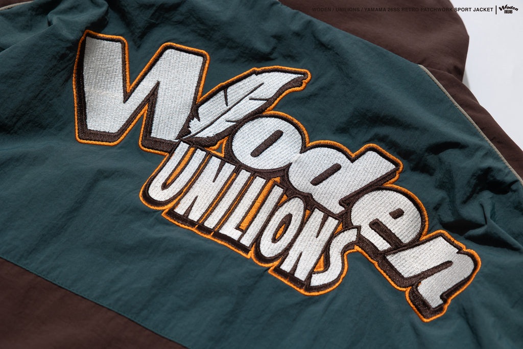 WODEN 2026 Spring & Summer 016 Unilions x Yamama Patchwork Sport Jacket