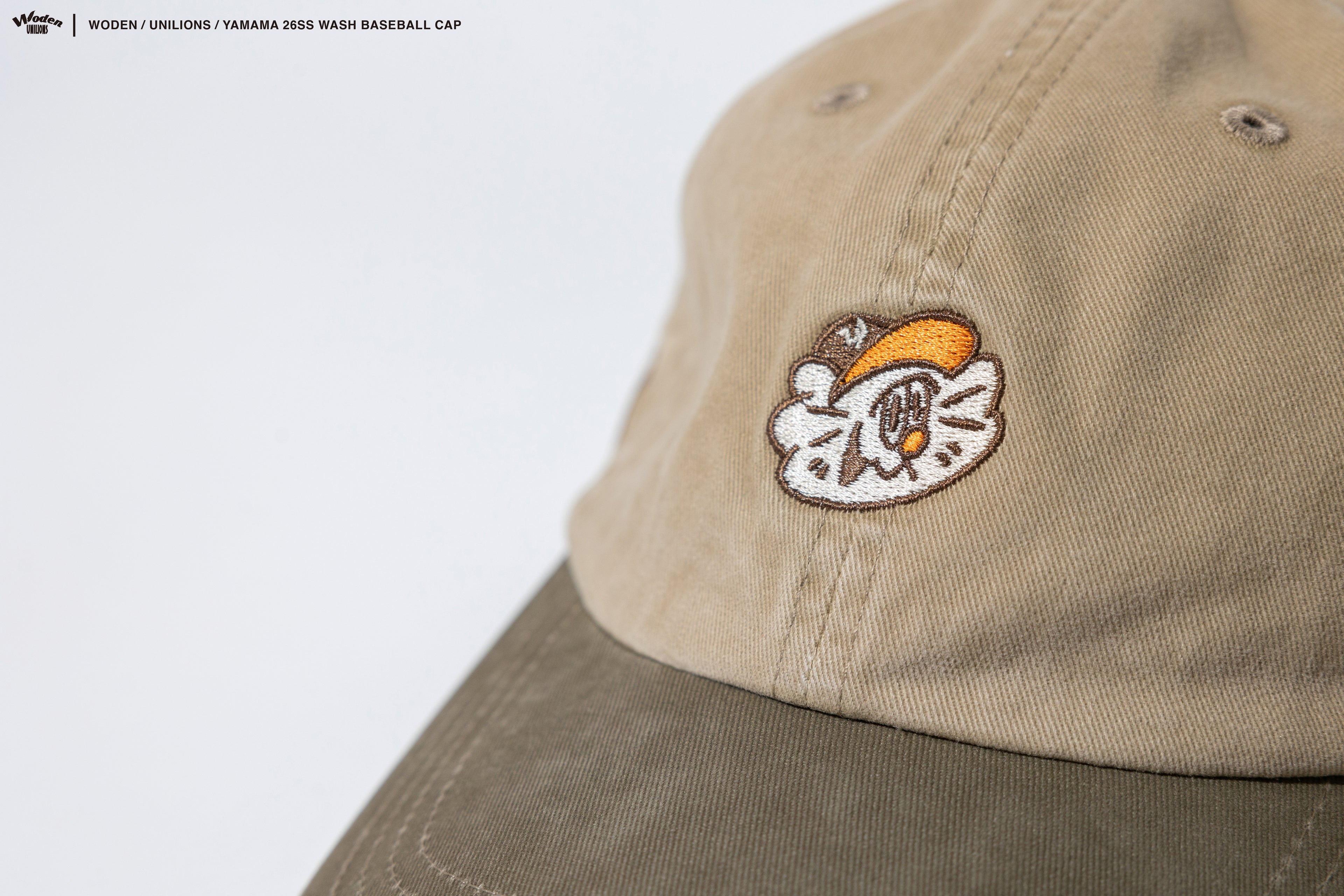 WODEN 2026 Spring & Summer 017 Unilions x Yamama Baseball Cap