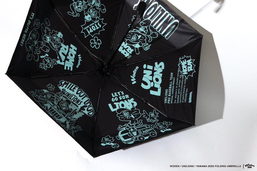 WODEN 2026 Spring & Summer 019 Unilions x Yamama Folding Umbrella