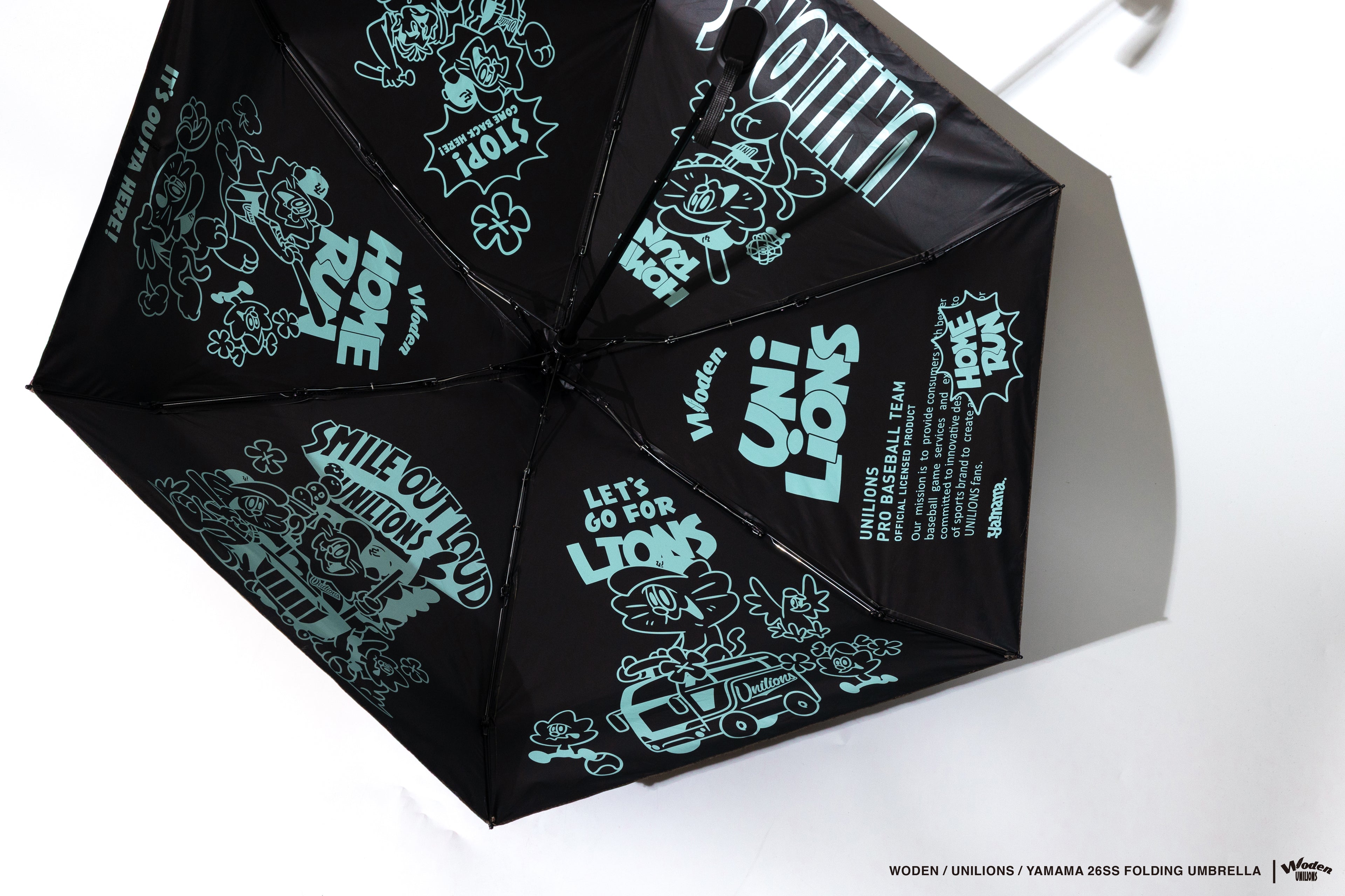 WODEN 2026 Spring & Summer 019 Unilions x Yamama Folding Umbrella