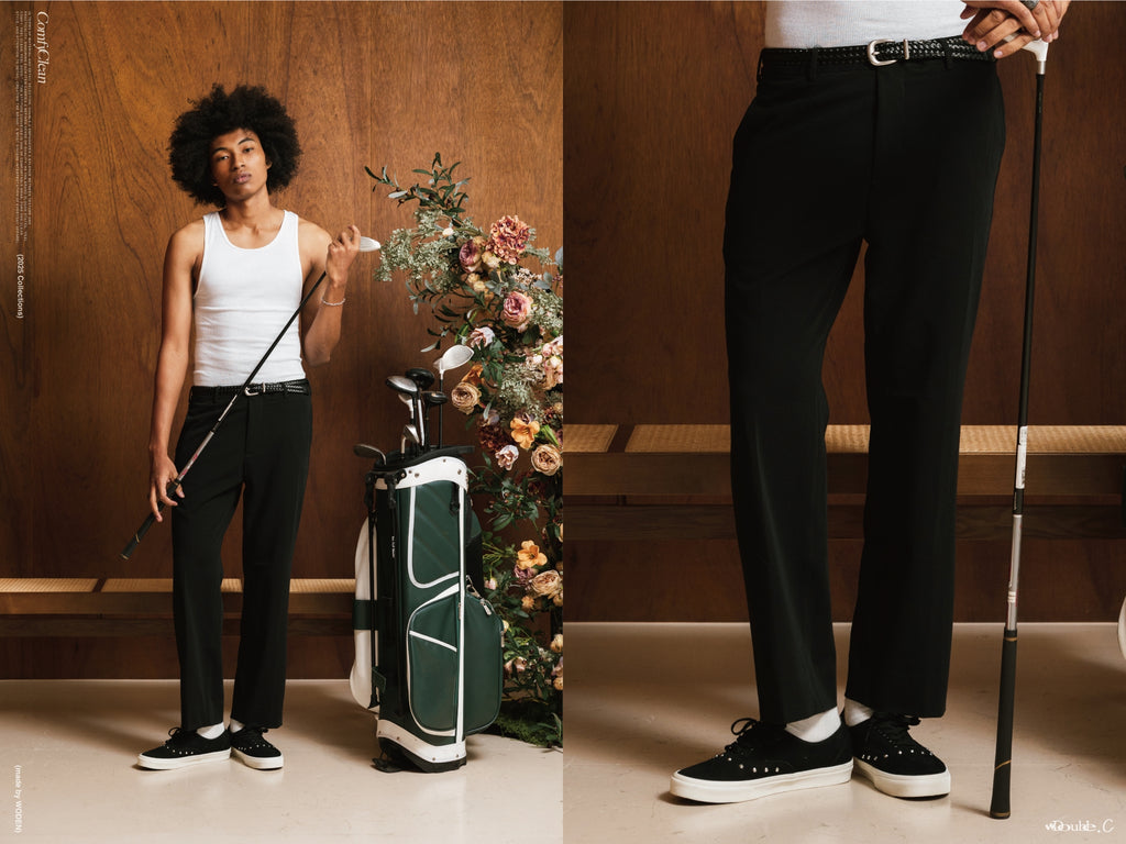 Double.C 2025 Fall & Winter Regular fit Suit Pants(D-01)