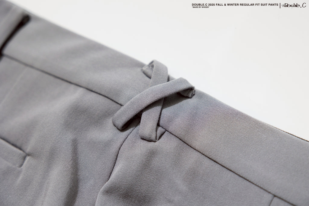 Double.C 2025 Fall & Winter Regular fit Suit Pants(D-01)