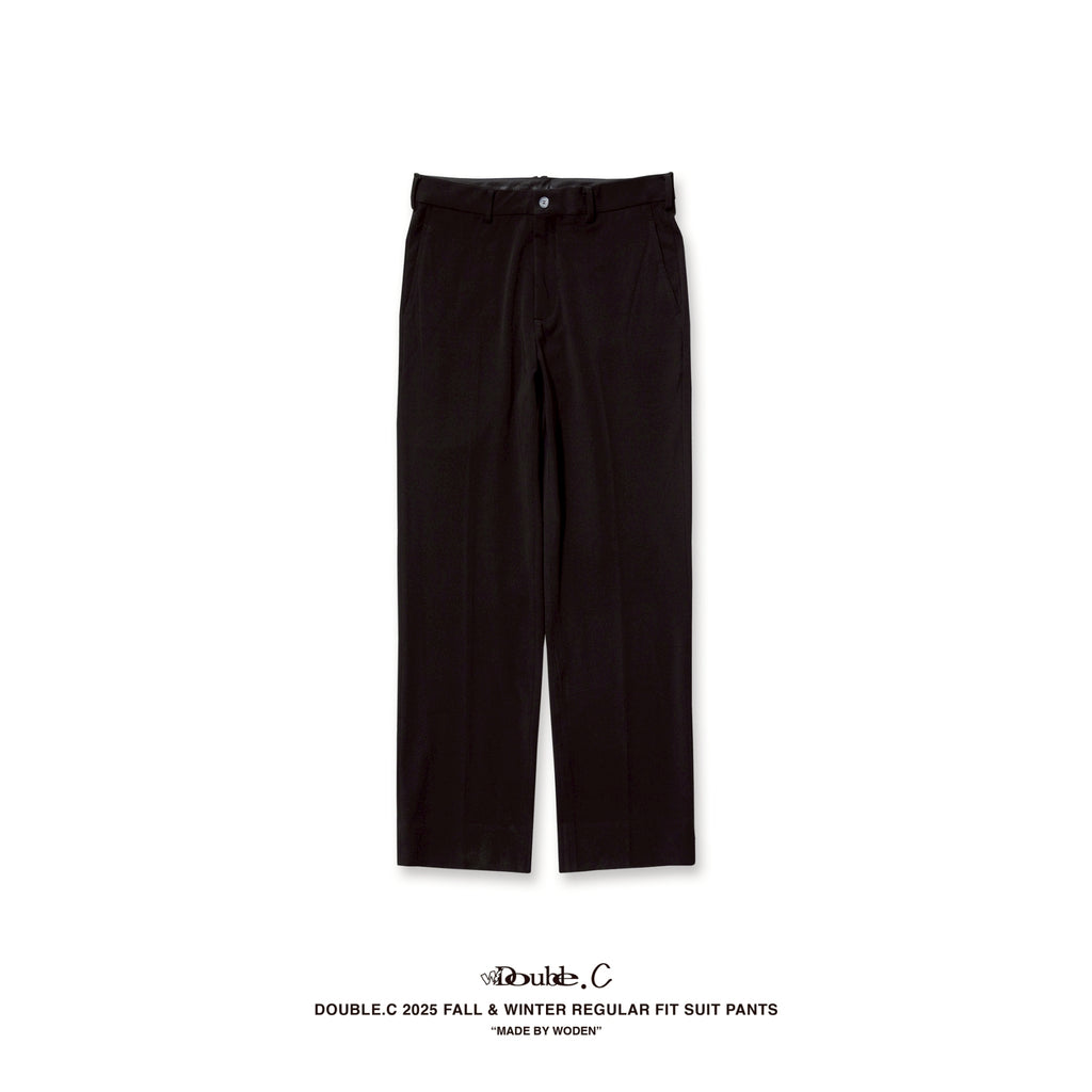 Double.C 2025 Fall & Winter Regular fit Suit Pants(D-01)