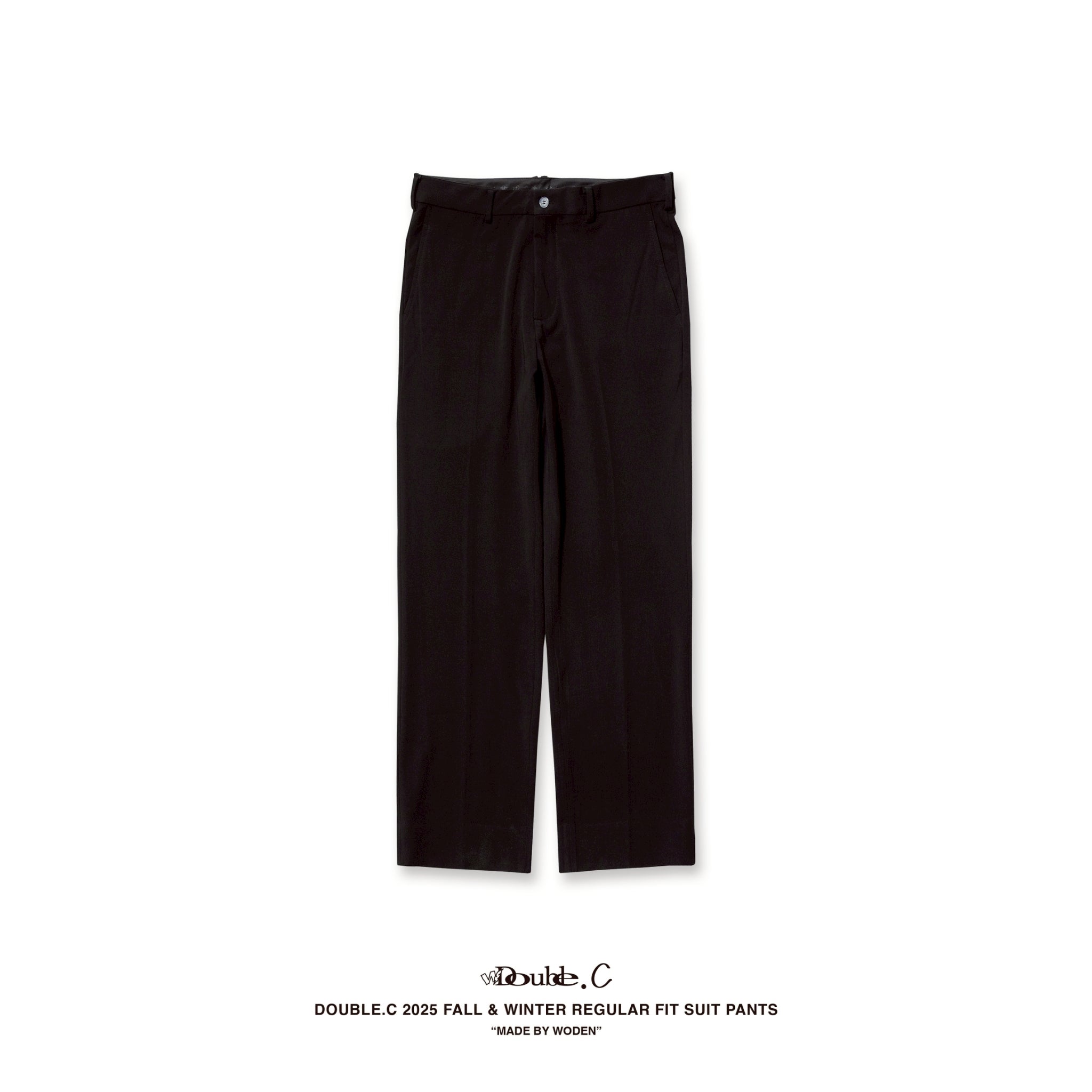 Double.C 2025 Fall & Winter Regular fit Suit Pants(D-01)