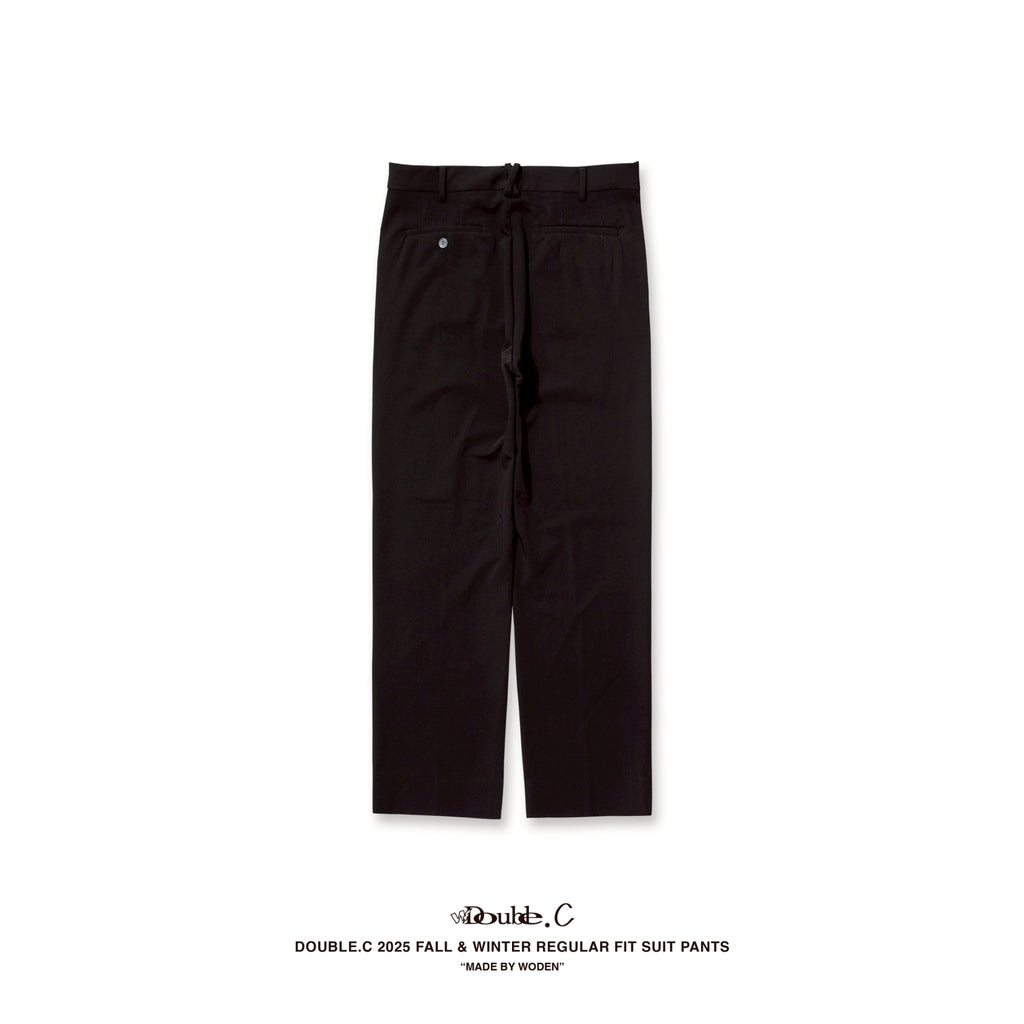 Double.C 2025 Fall & Winter Regular fit Suit Pants(D-01)