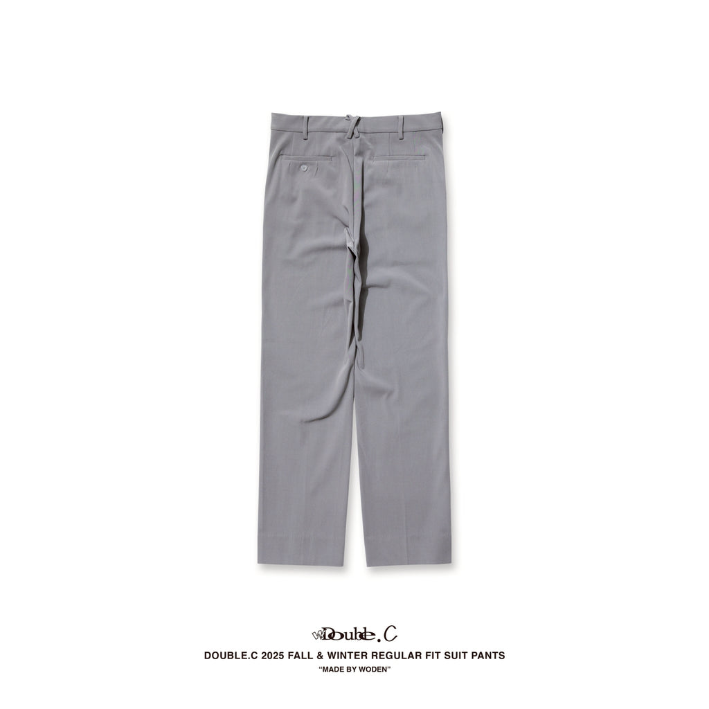 Double.C 2025 Fall & Winter Regular fit Suit Pants(D-01)