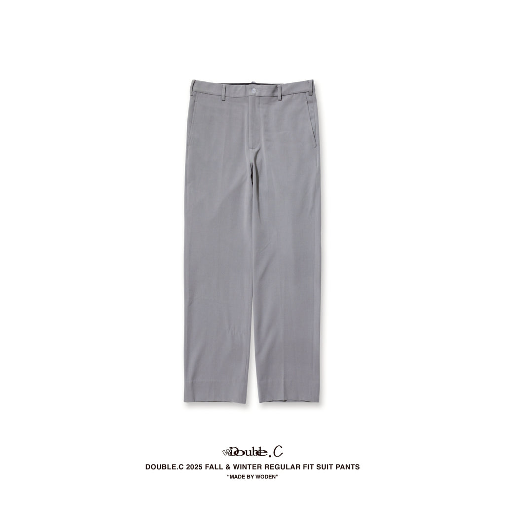 Double.C 2025 Fall & Winter Regular fit Suit Pants(D-01)