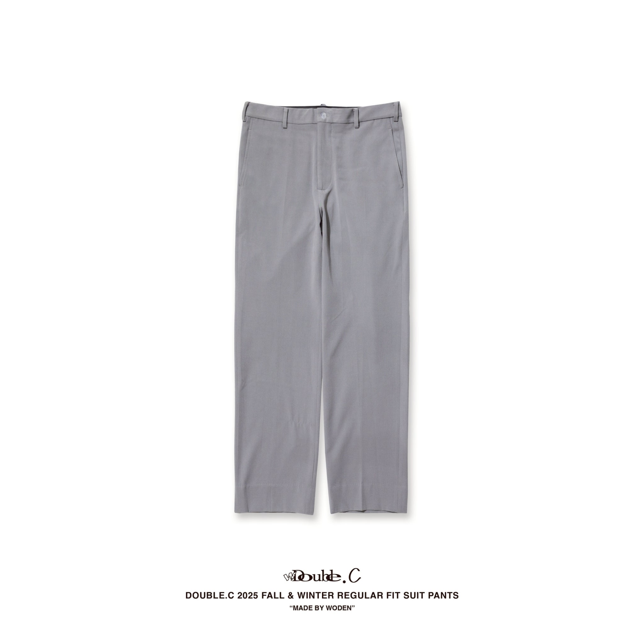 Double.C 2025 Fall & Winter Regular fit Suit Pants(D-01)