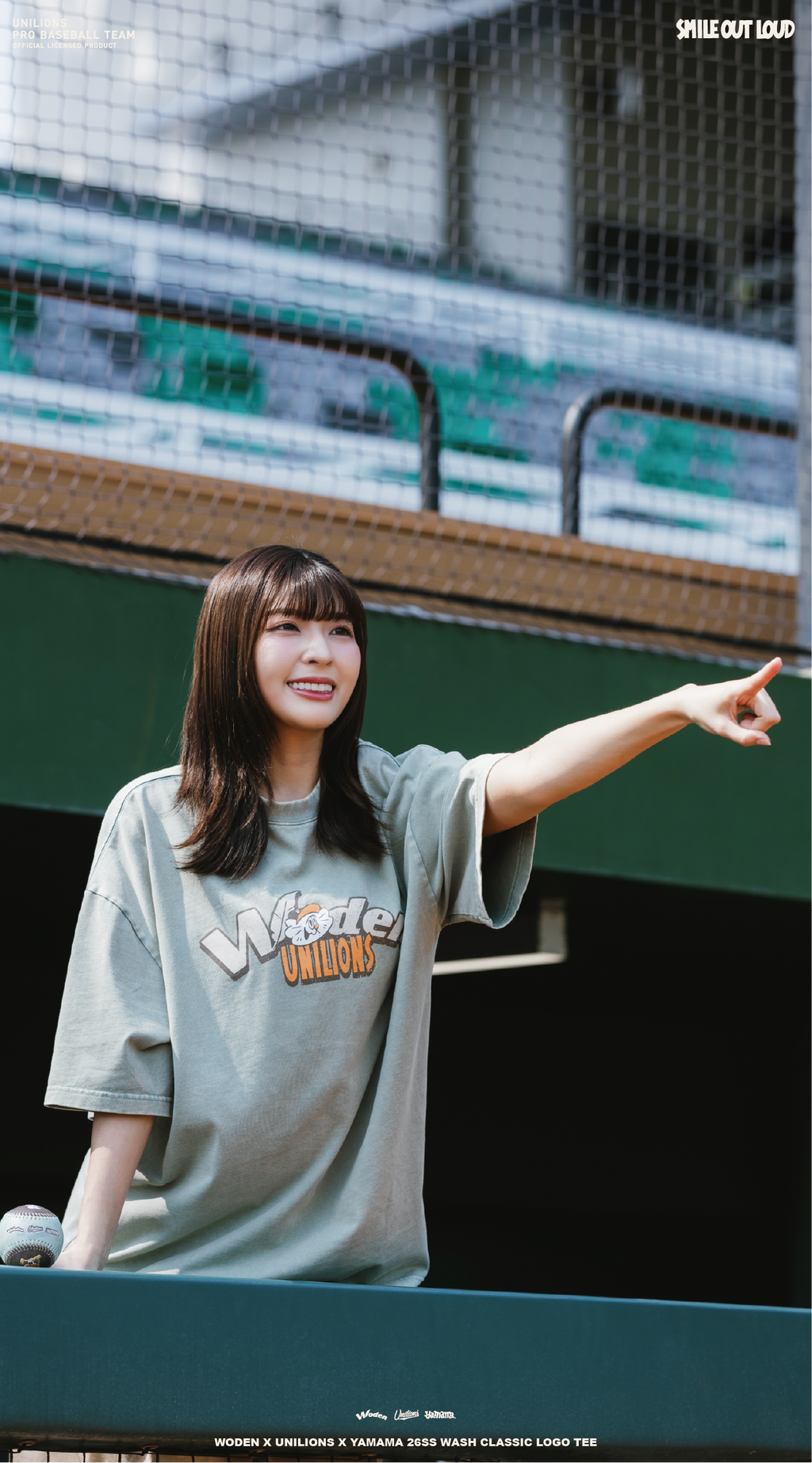 WODEN 2026 Spring & Summer 010 Unilions X YAMAMA  Wash Classic LOGO Tee