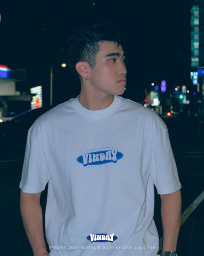 VINDAY 2024 Spring & Summer Oval Logo Tee