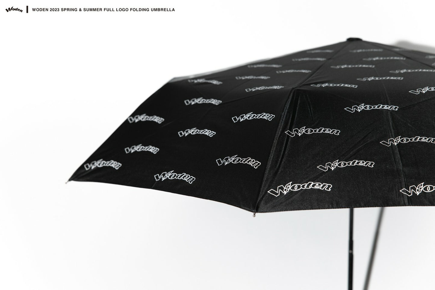 WODEN 2023 Spring & Summer 076 Full LOGO Folding Umbrella