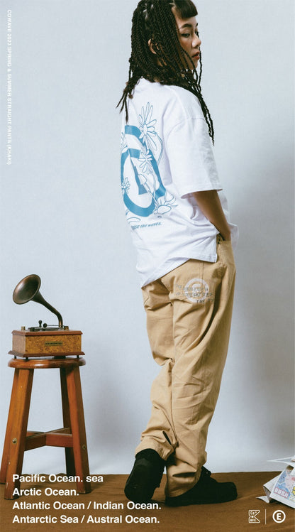 Cowave 2023 Spring & Summer Straight Pants (Khaki)