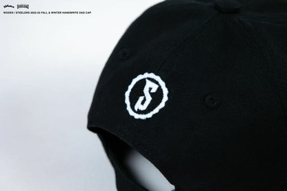 WODEN X STEELERS Handwrite Dad Cap 黑色款