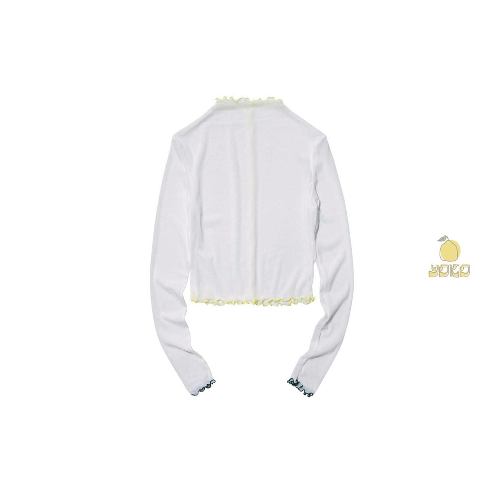 YOKO 25SS Sheer Long Sleeves