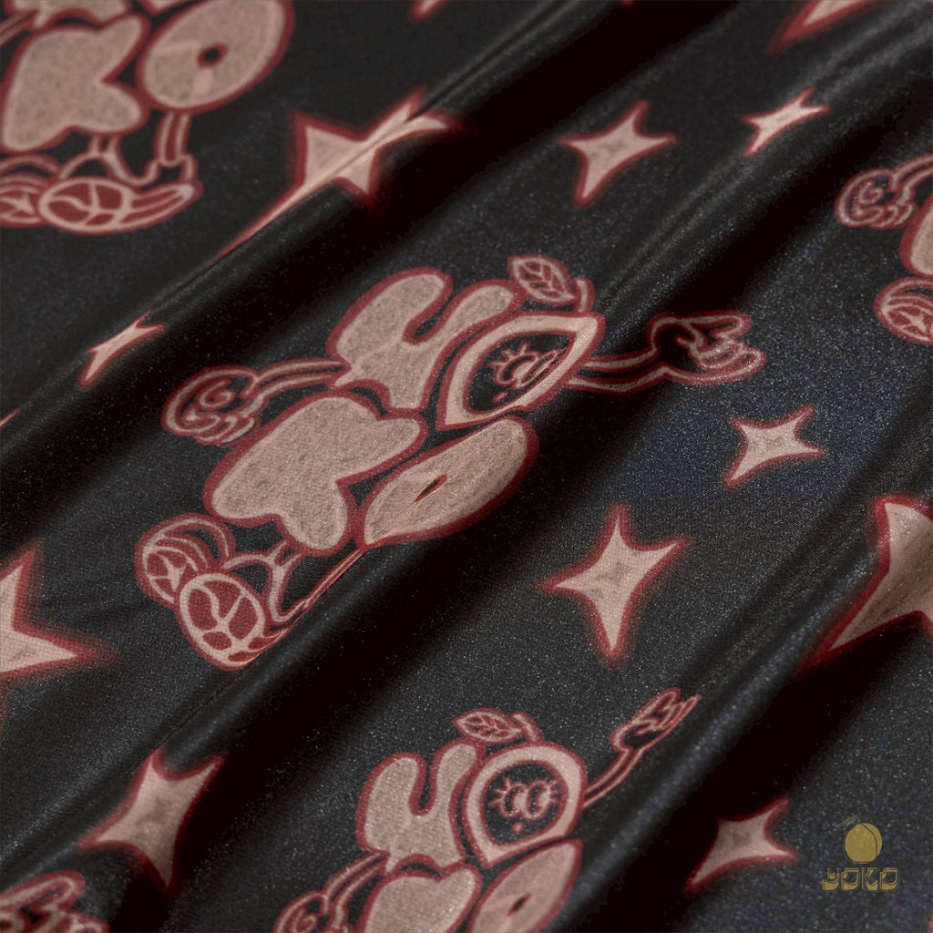 YOKO 25SS 塗鴉印花方巾
