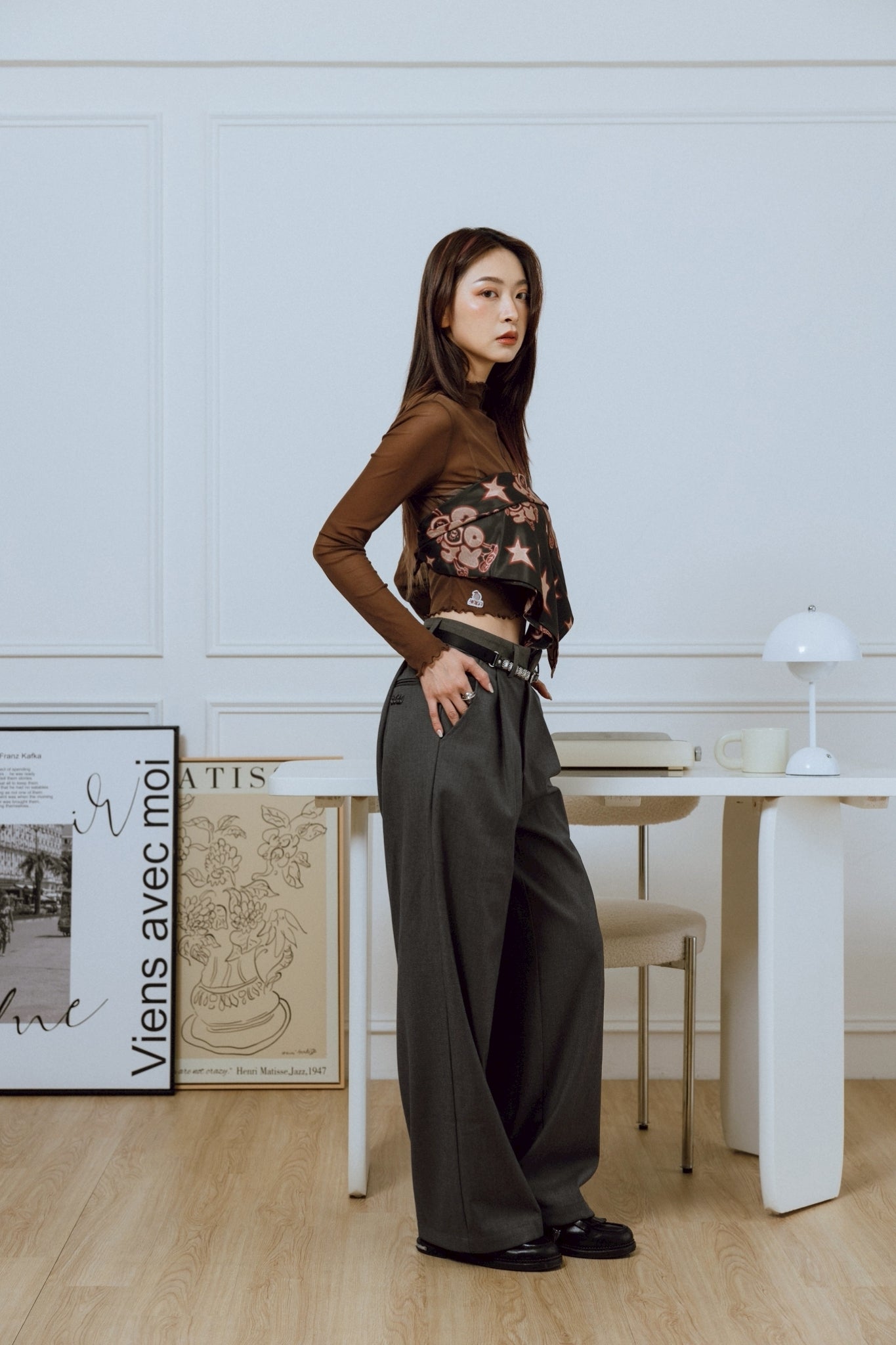 YOKO 25SS Suit Trousers