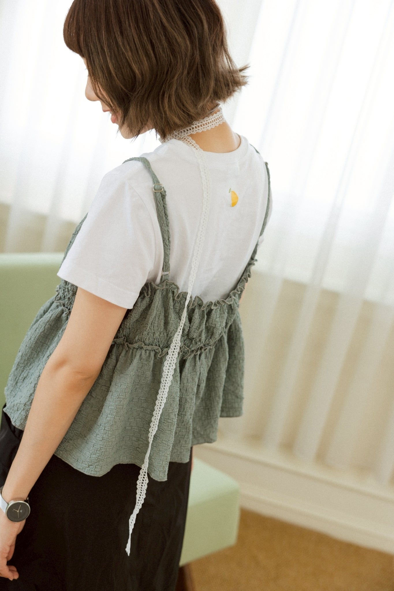 YOKO 綁帶外搭背心