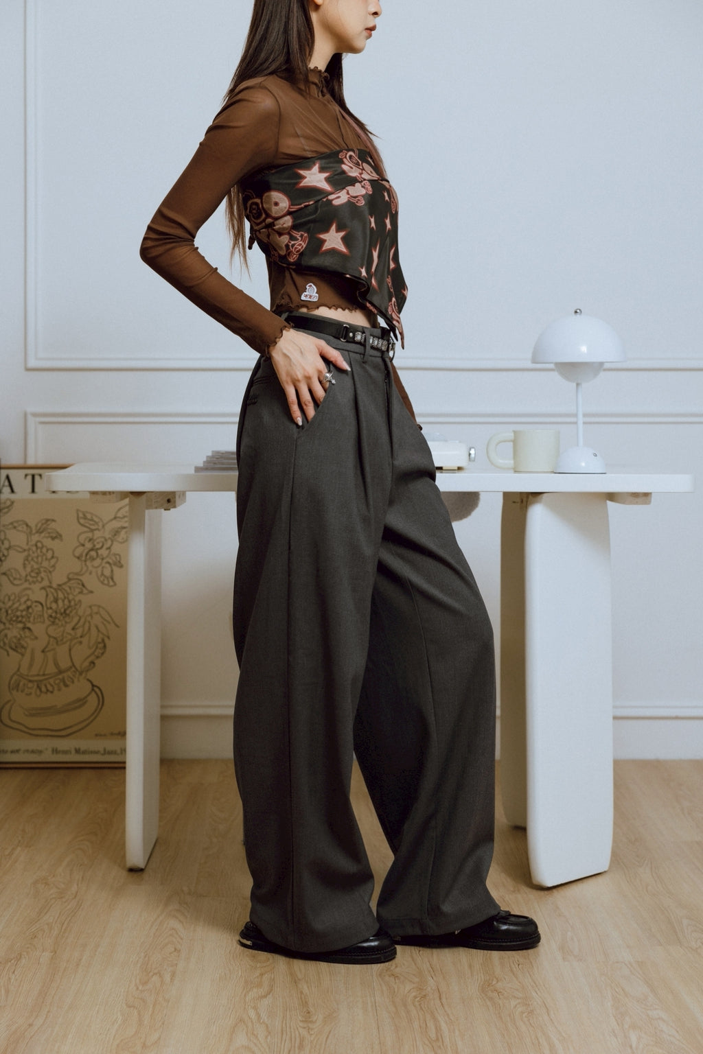 YOKO 25SS Suit Trousers