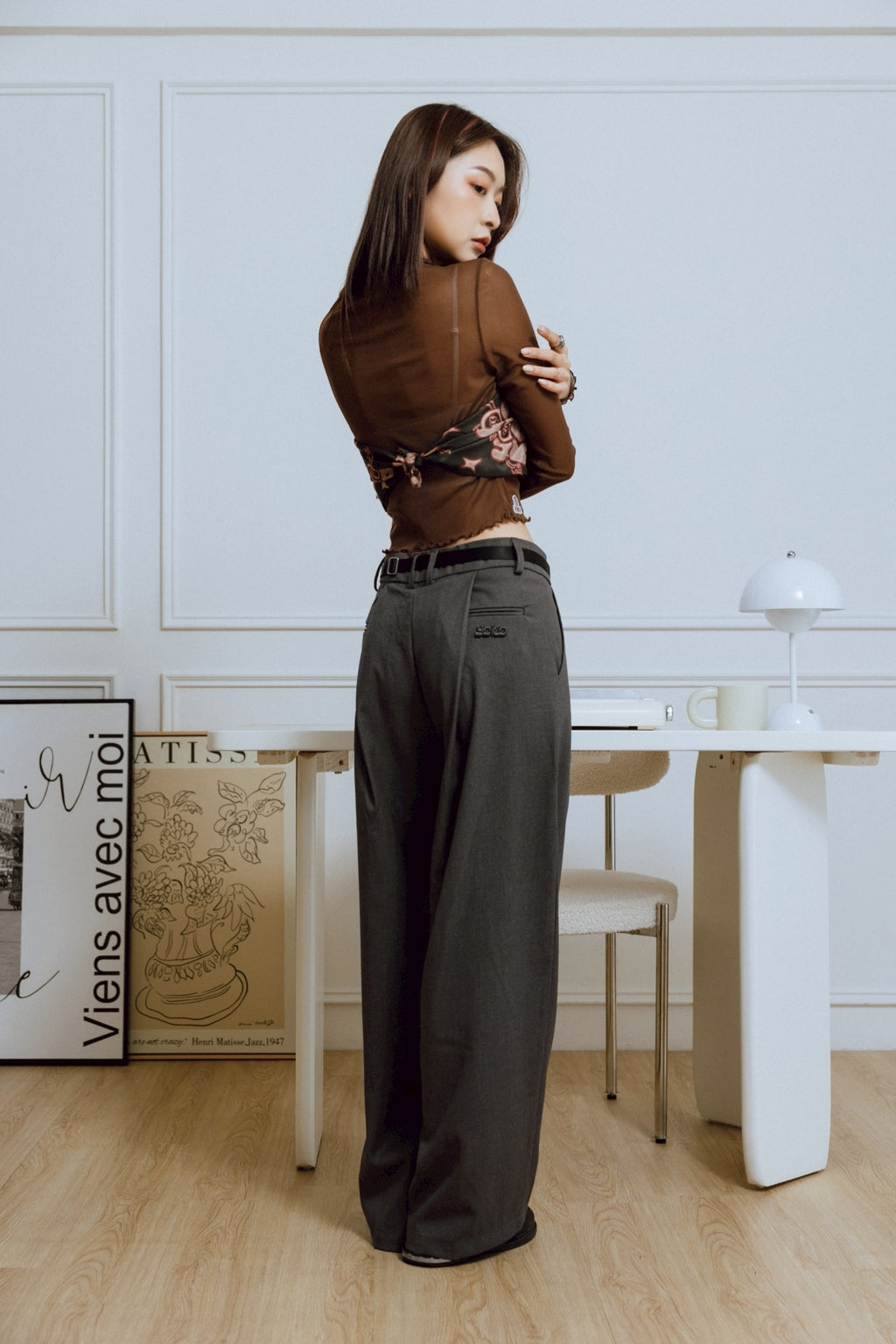 YOKO 25SS Suit Trousers