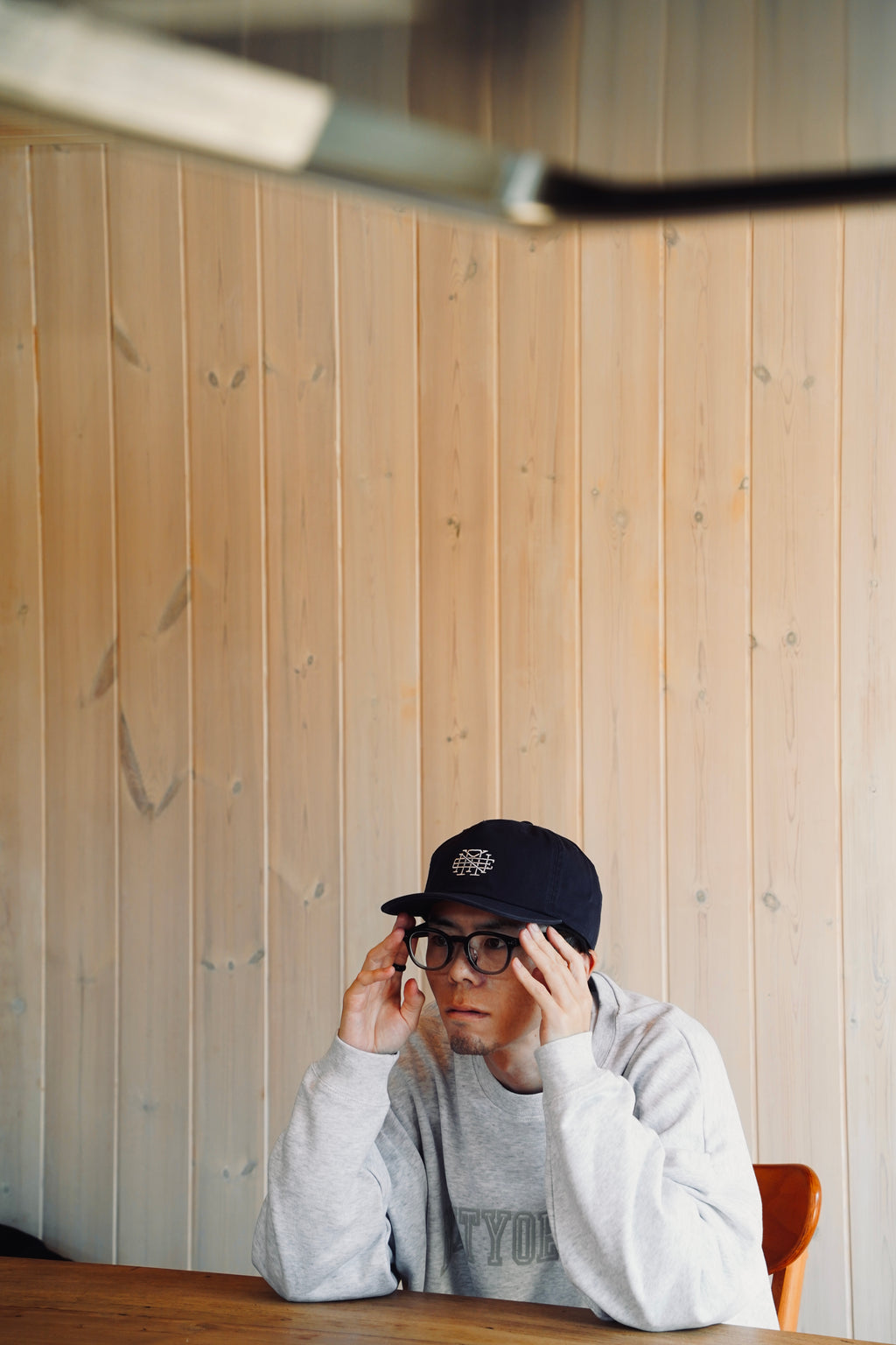 NAVIETOKYO Foam Arc logo Crew