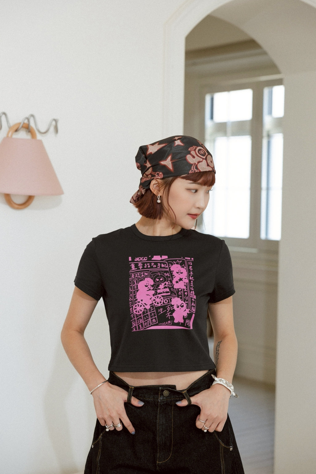 YOKO 25SS 通緝令漫畫TEE