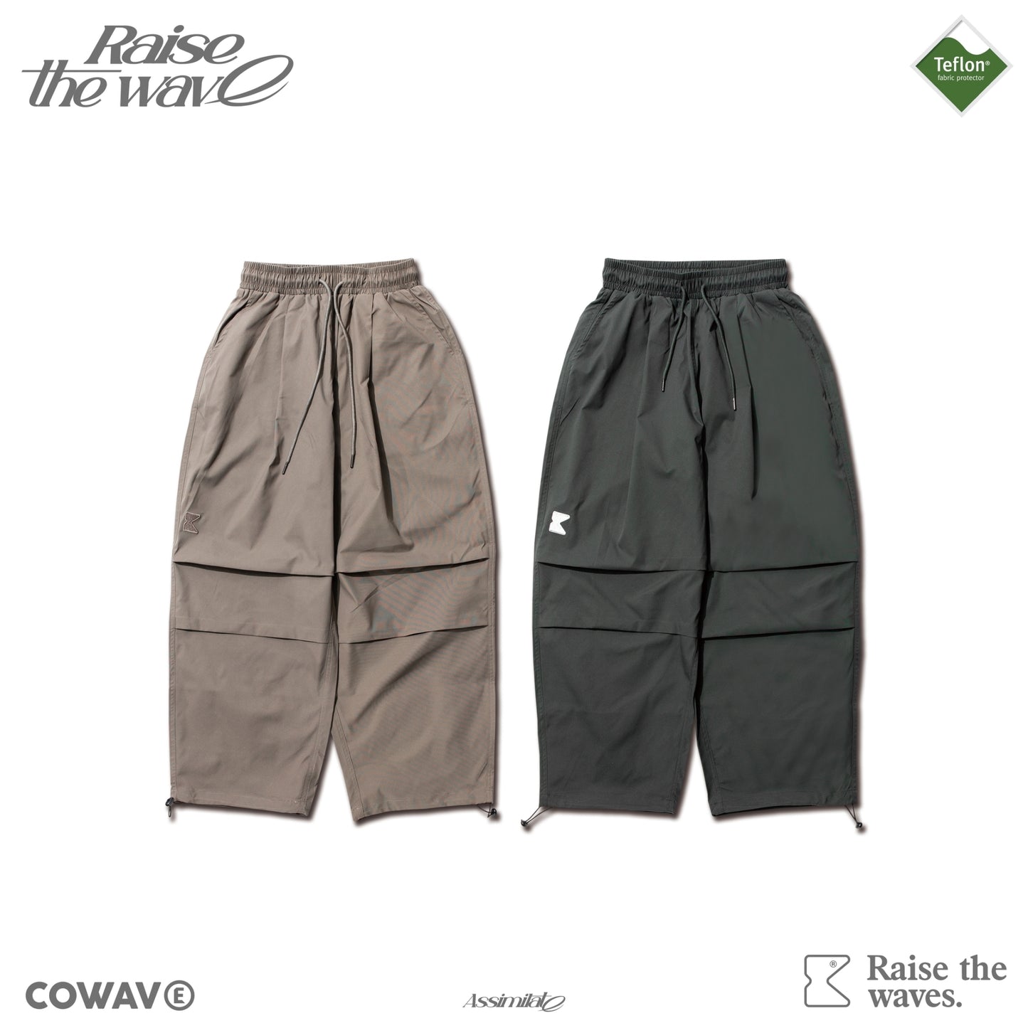 COWAVE 24SS Teflon Parachute Pants