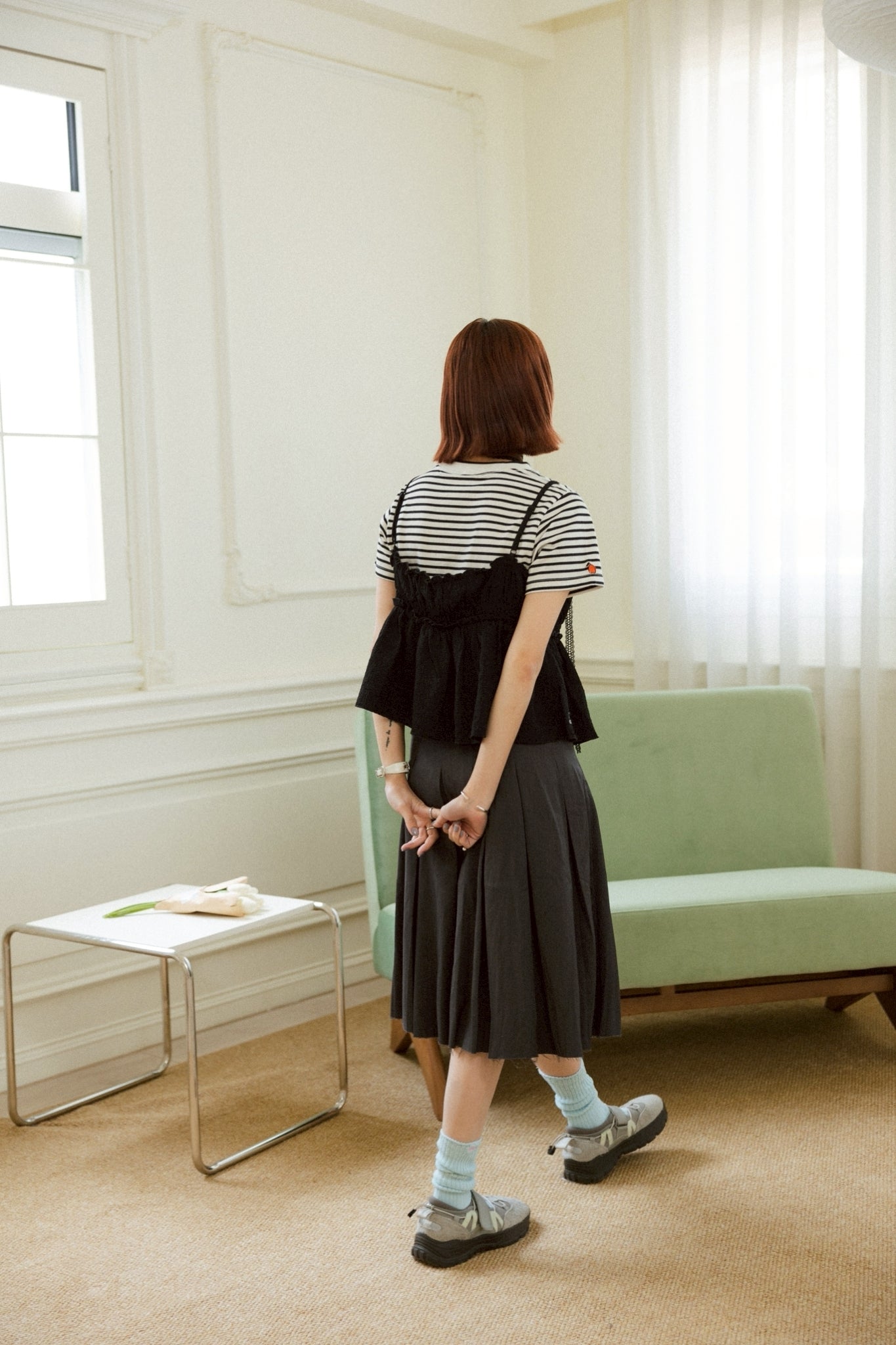 YOKO 綁帶外搭背心