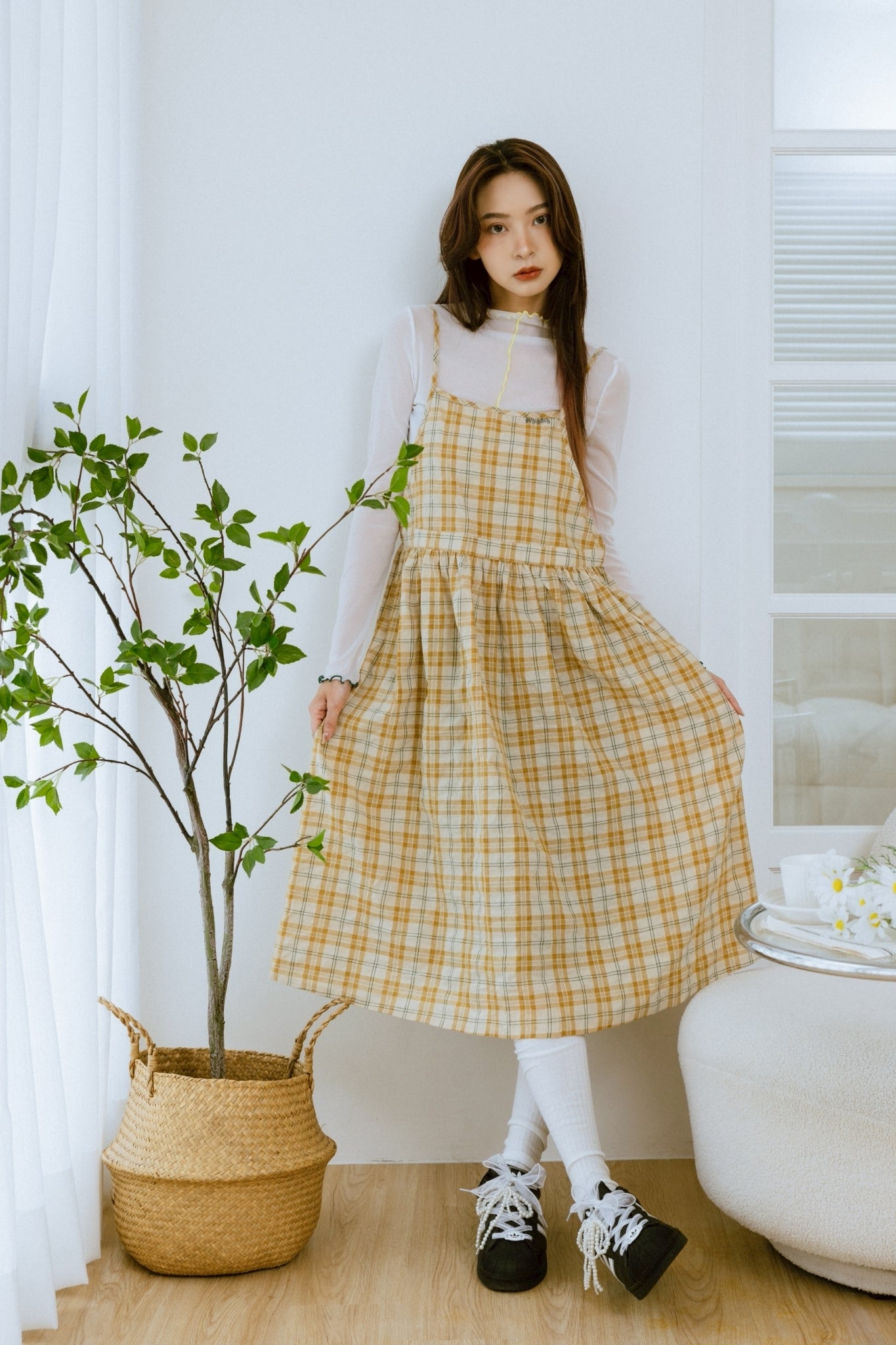 YOKO 25SS Pinafore Dress