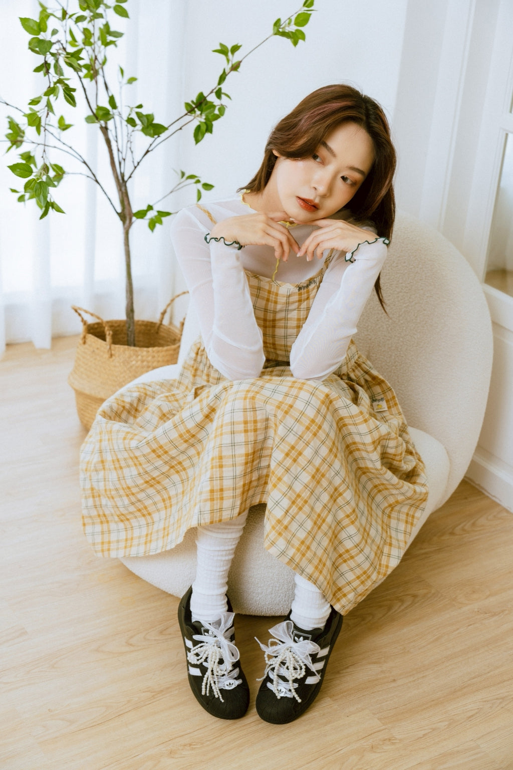 YOKO 25SS Pinafore Dress