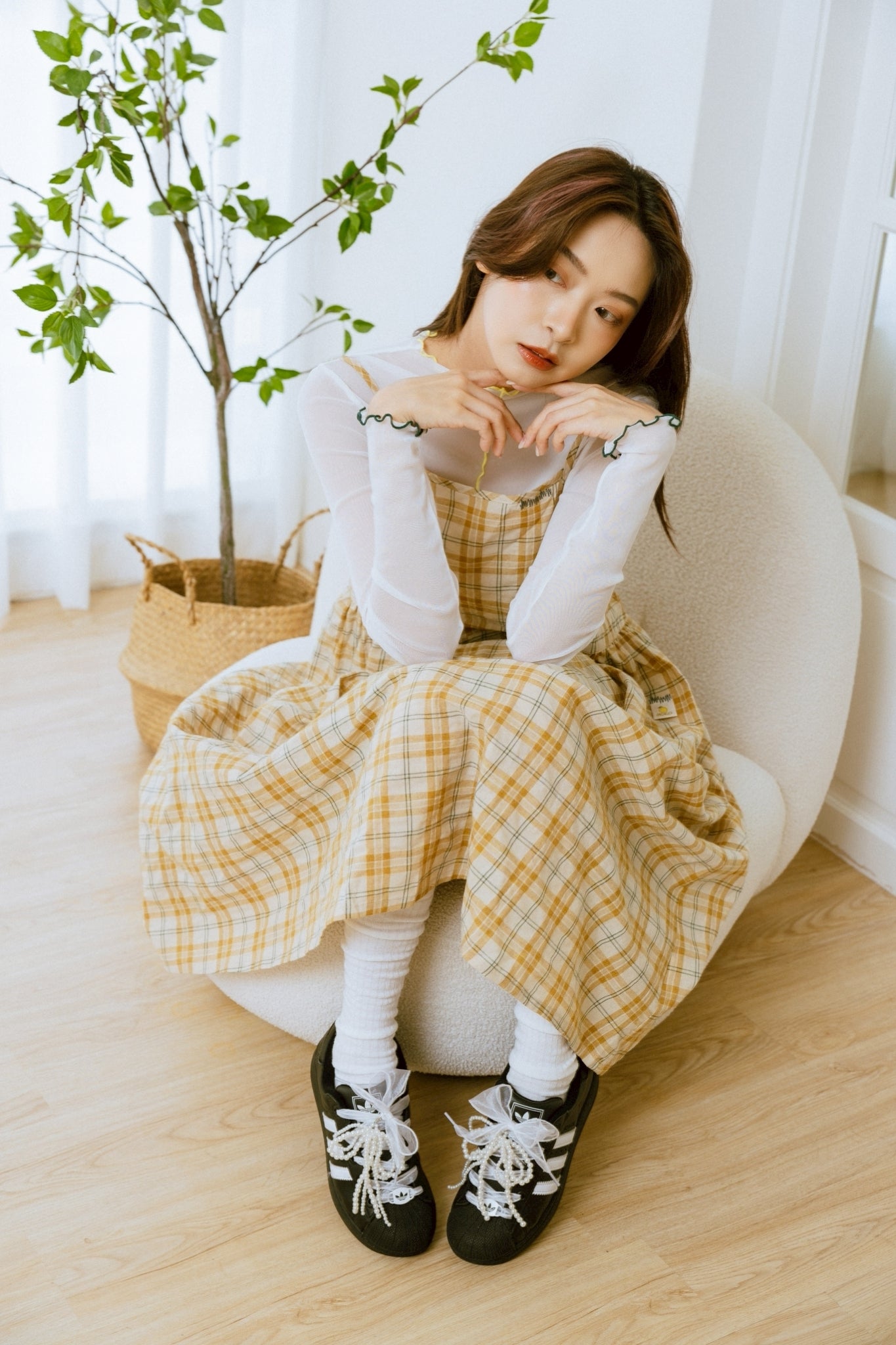 YOKO 25SS Pinafore Dress