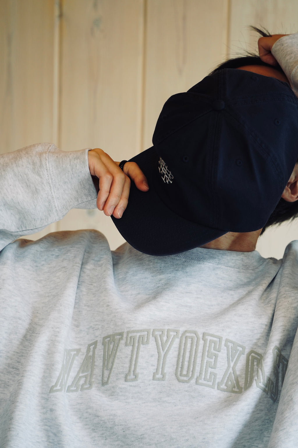 NAVIETOKYO Foam Arc logo Crew