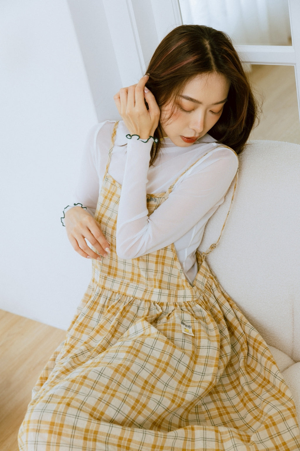 YOKO 25SS Pinafore Dress