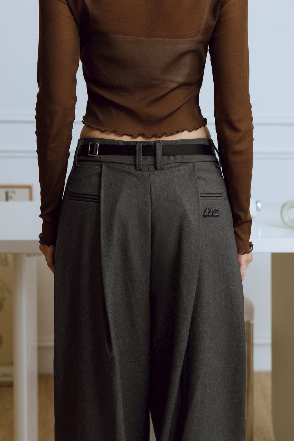 YOKO 25SS Sheer Long Sleeves