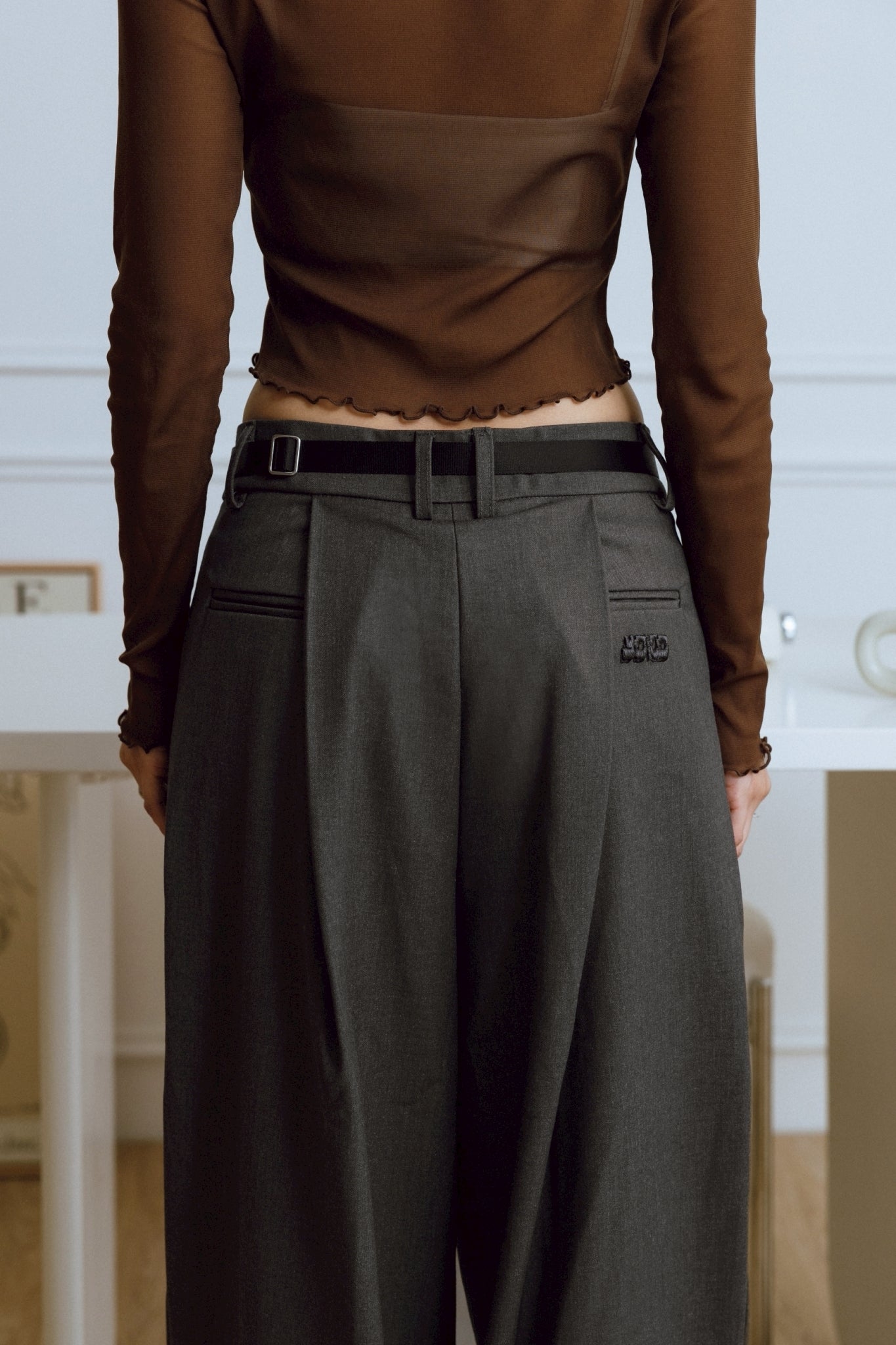 YOKO 25SS Sheer Long Sleeves