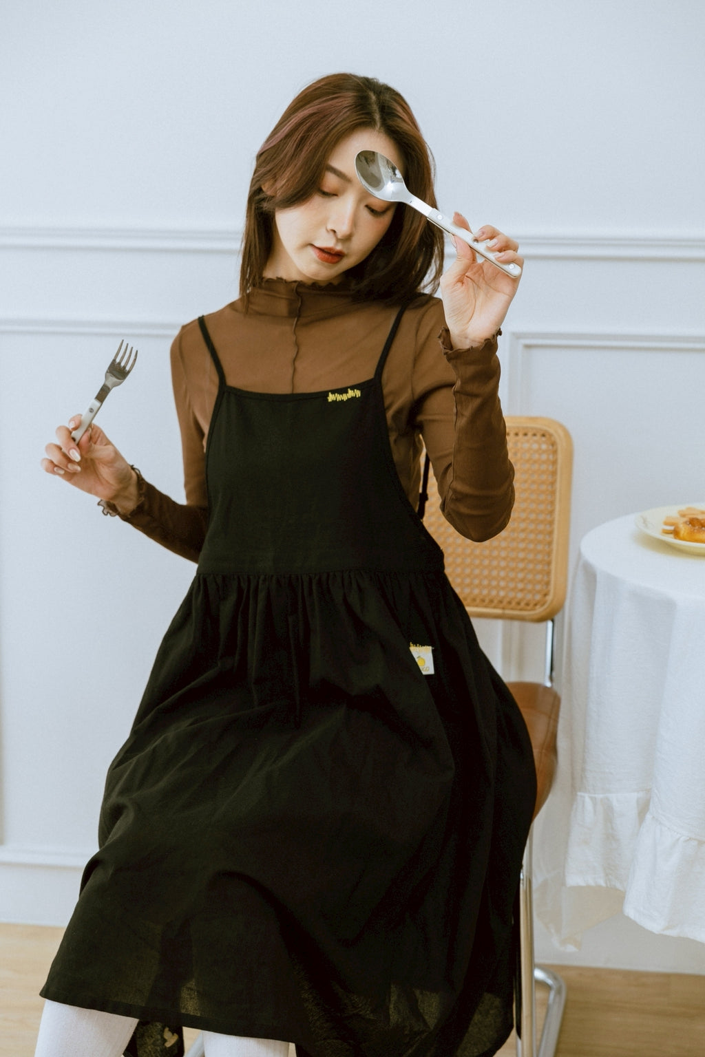 YOKO 25SS Pinafore Dress