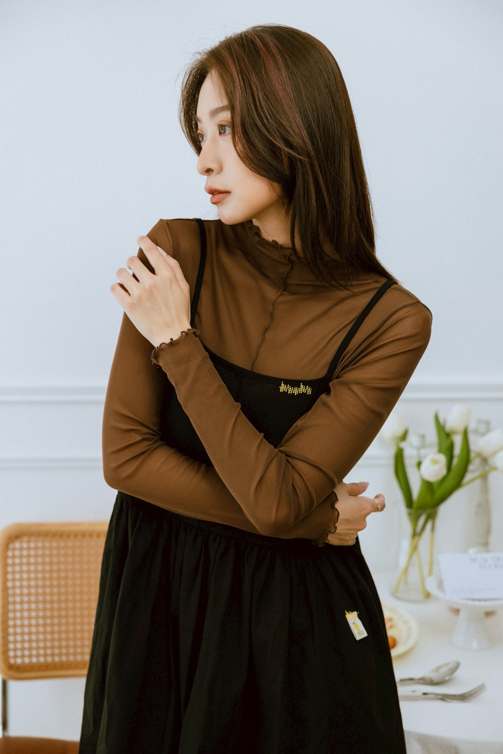 YOKO 25SS Pinafore Dress
