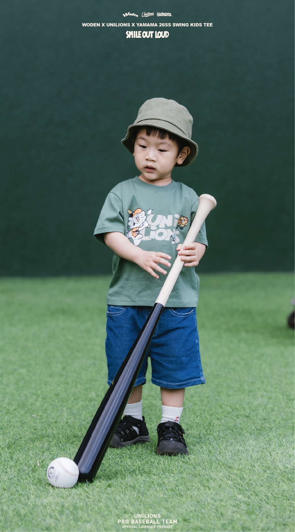 WODEN 2026 Spring & Summer 013  Unilions x Yamama Swing Kids Tee