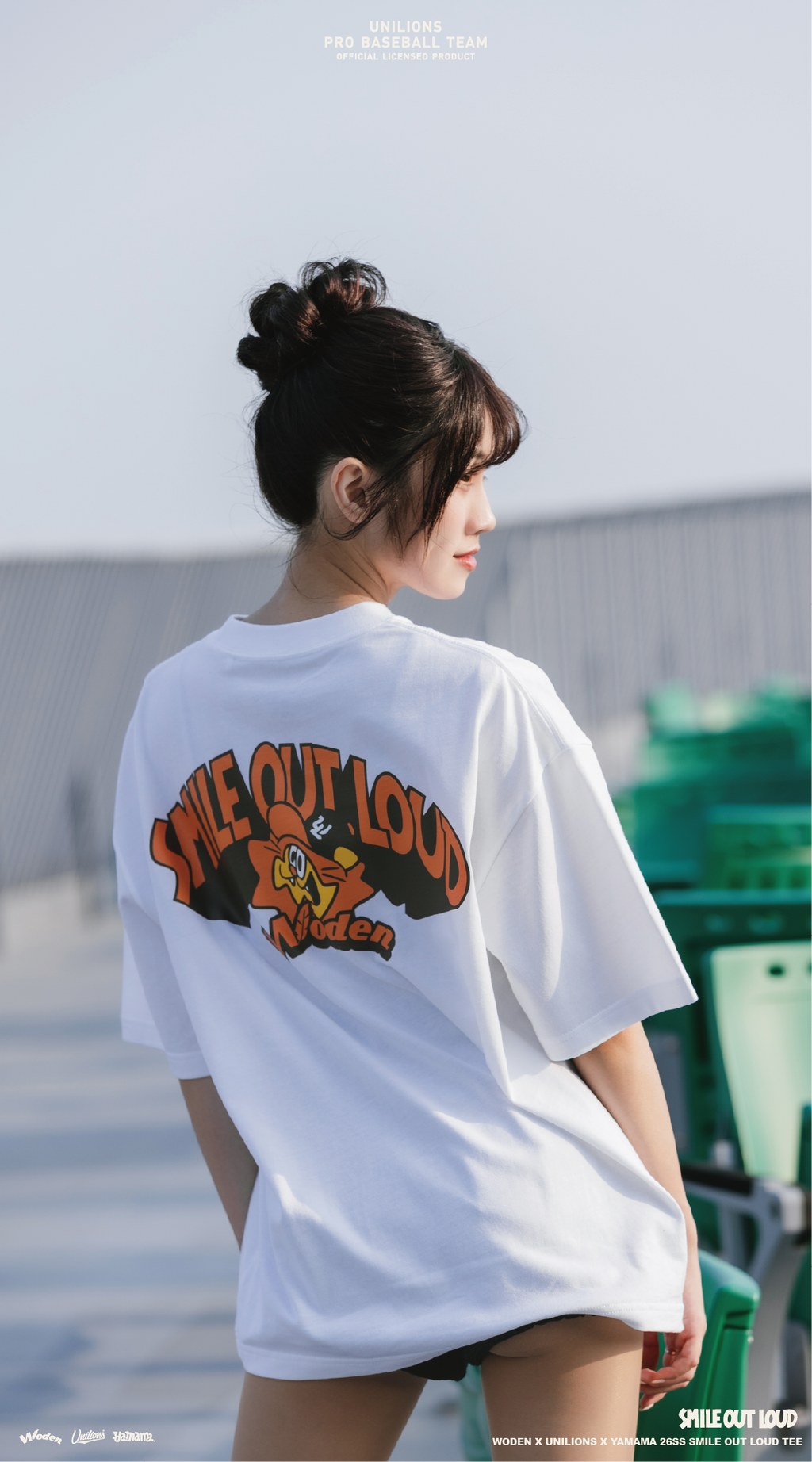 WODEN 2026 Spring & Summer 011  Unilions x Yamama Smile Out Loud Tee