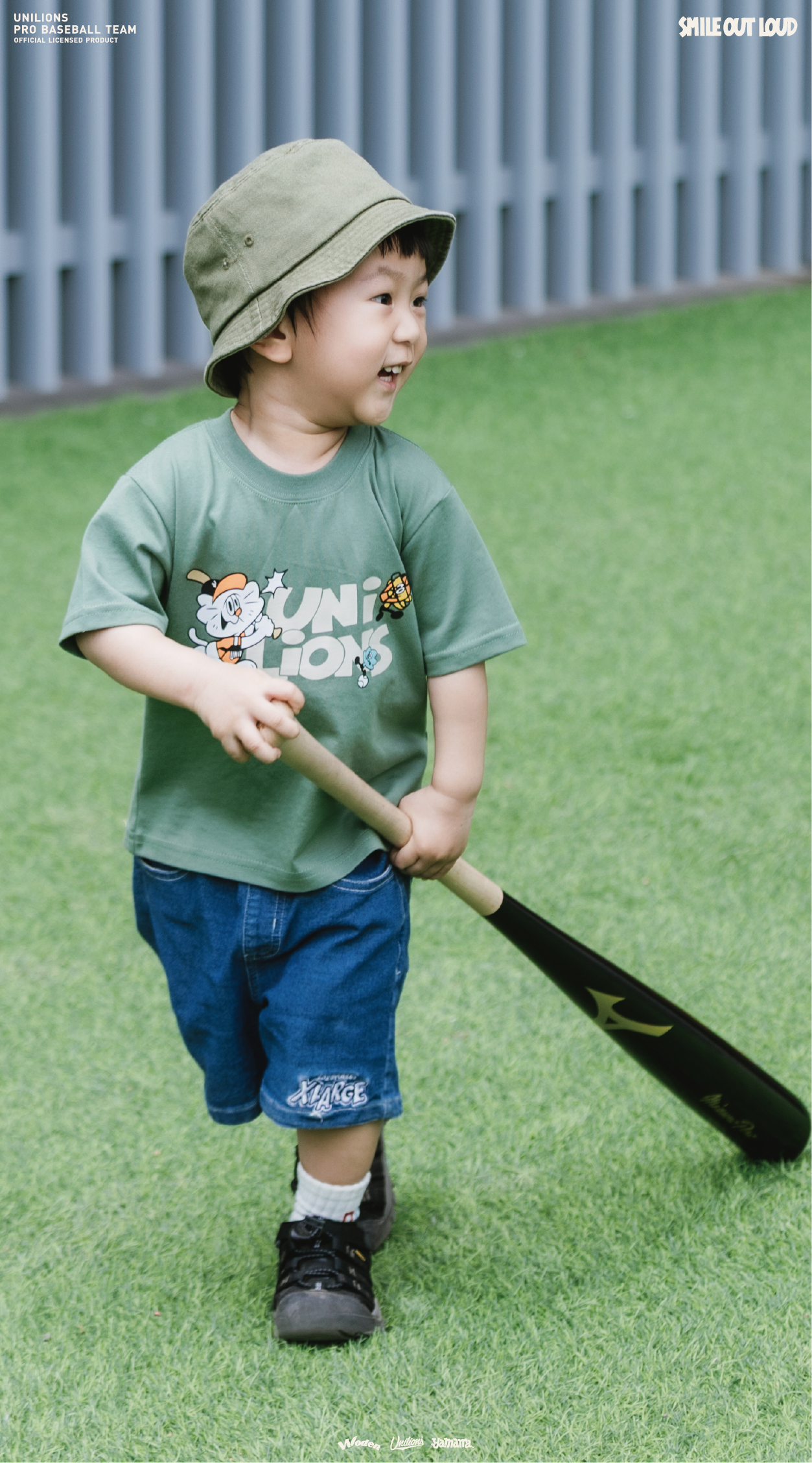 WODEN 2026 Spring & Summer 013  Unilions x Yamama Swing Kids Tee