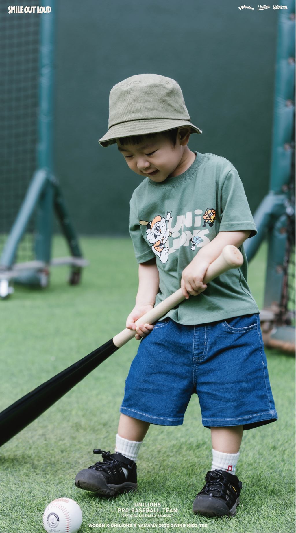 WODEN 2026 Spring & Summer 013  Unilions x Yamama Swing Kids Tee