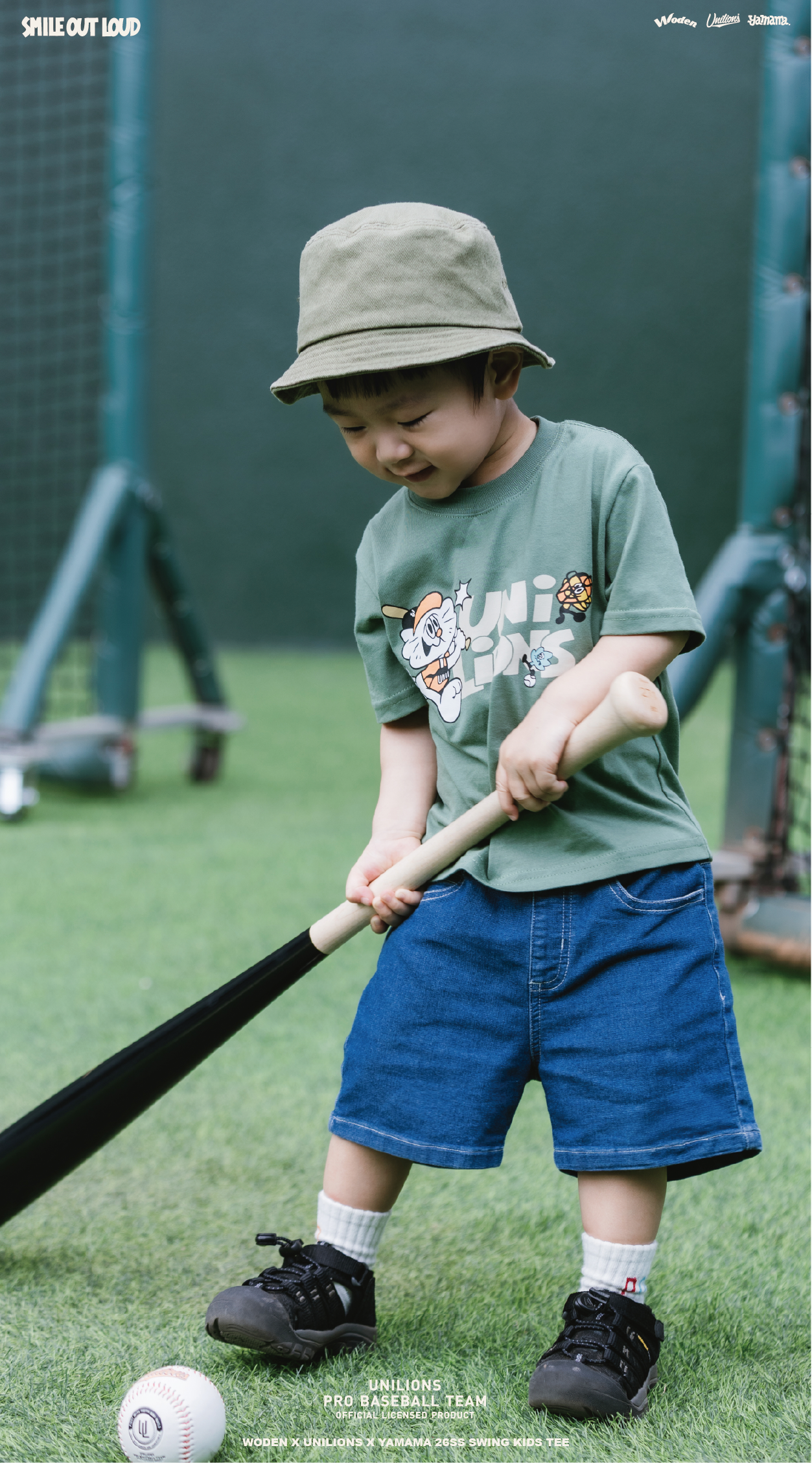 WODEN 2026 Spring & Summer 013  Unilions x Yamama Swing Kids Tee