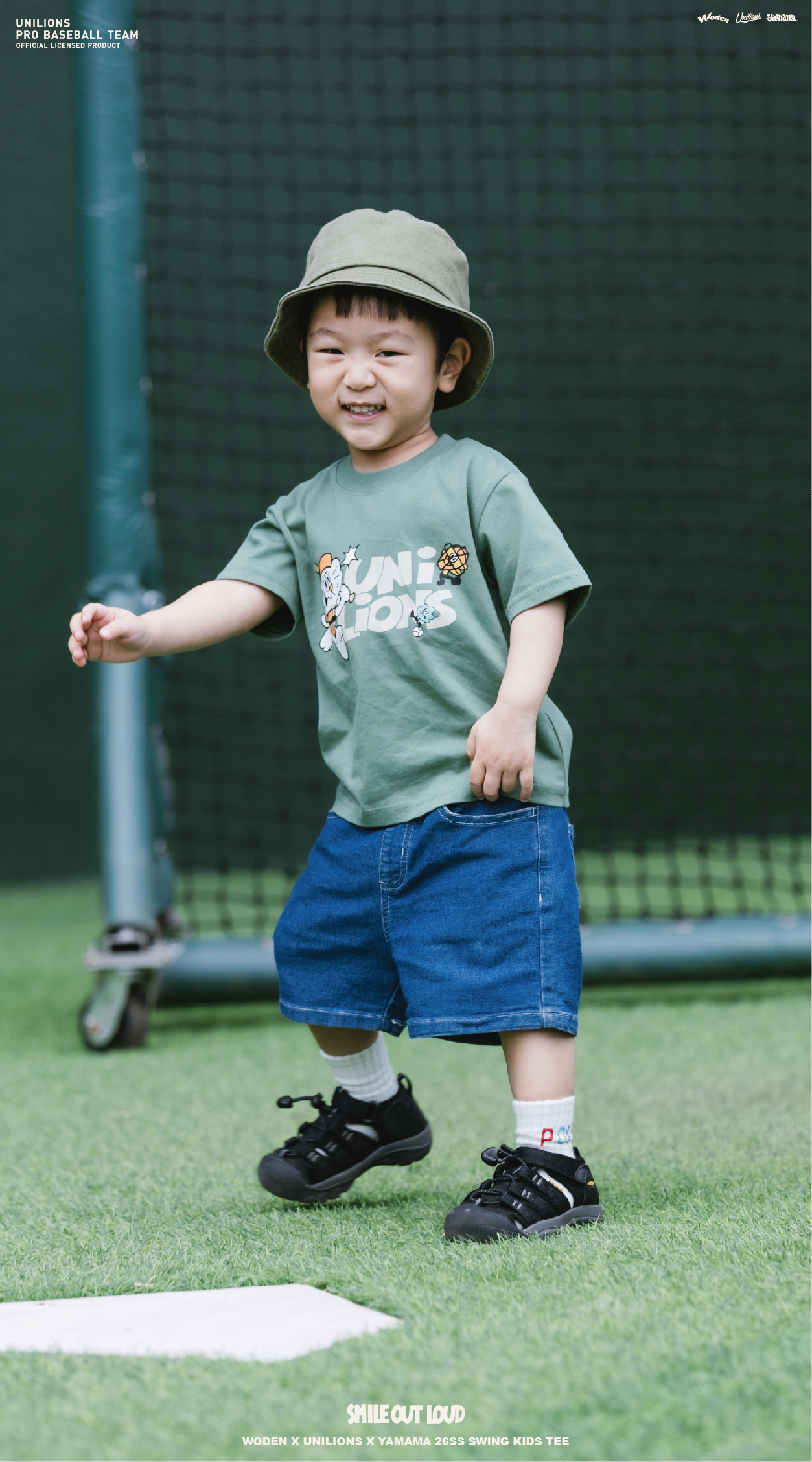 WODEN 2026 Spring & Summer 013  Unilions x Yamama Swing Kids Tee