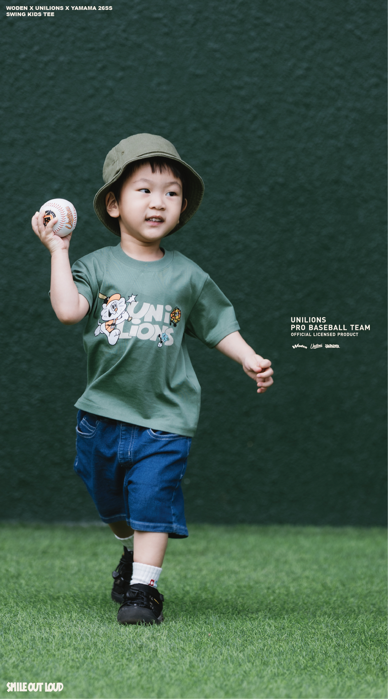 WODEN 2026 Spring & Summer 013  Unilions x Yamama Swing Kids Tee