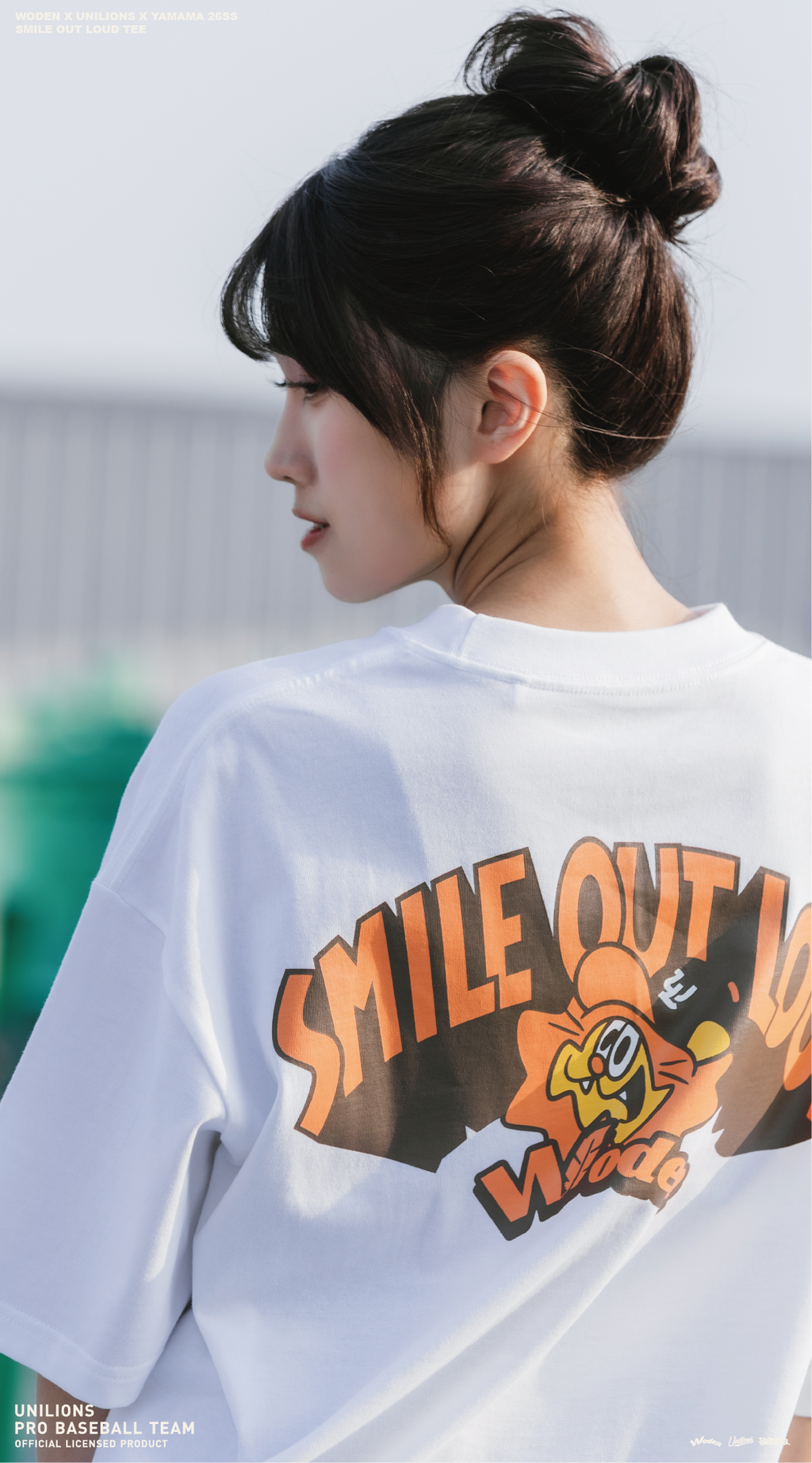 WODEN 2026 Spring & Summer 011  Unilions x Yamama Smile Out Loud Tee