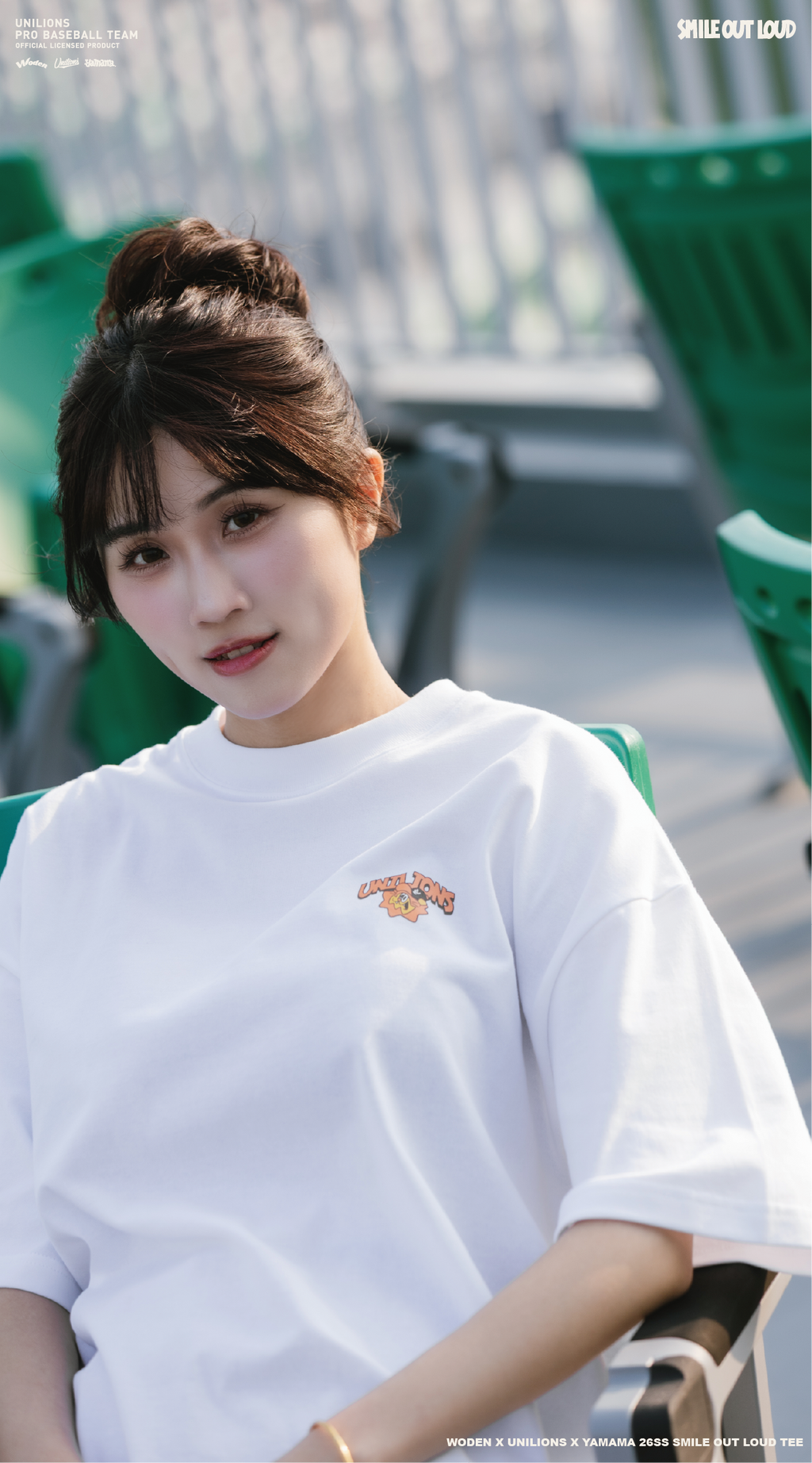 WODEN 2026 Spring & Summer 011  Unilions x Yamama Smile Out Loud Tee
