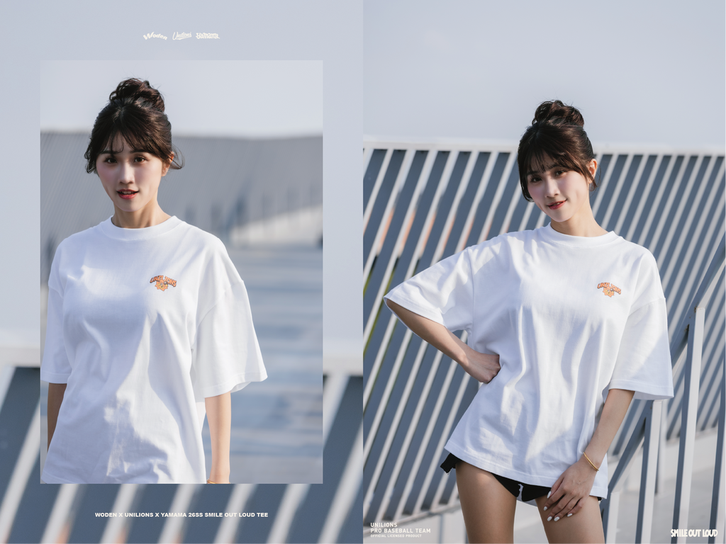 WODEN 2026 Spring & Summer 011  Unilions x Yamama Smile Out Loud Tee