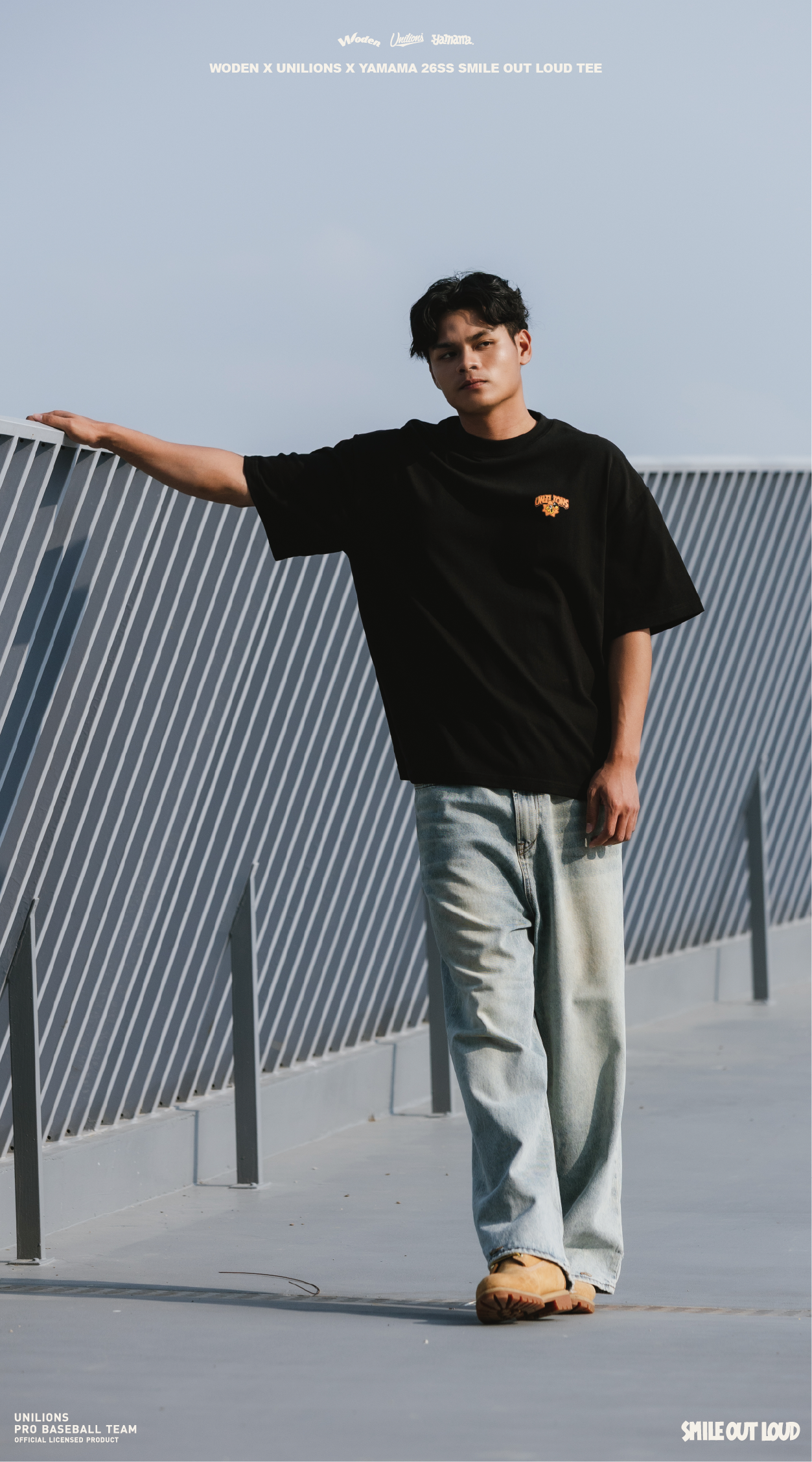 WODEN 2026 Spring & Summer 011  Unilions x Yamama Smile Out Loud Tee