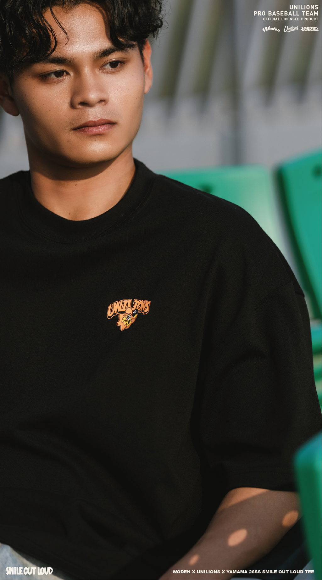 WODEN 2026 Spring & Summer 011  Unilions x Yamama Smile Out Loud Tee