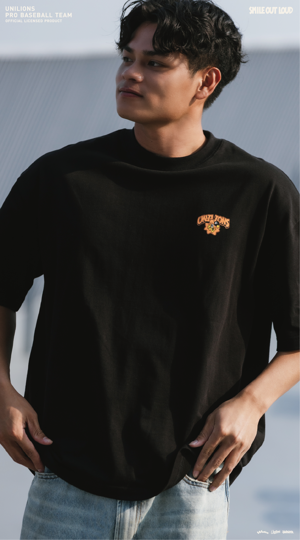 WODEN 2026 Spring & Summer 011  Unilions x Yamama Smile Out Loud Tee