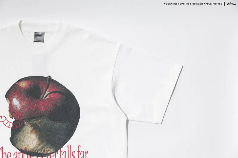 WODEN 2024 Spring & Summer 050 Apple Pic Tee